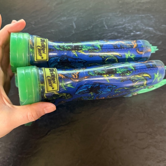 Western Chief Sz 6 Toddler Boys' Diego Dinosaur T-Rex light Up Rain Boots bin - Picture 7 of 11